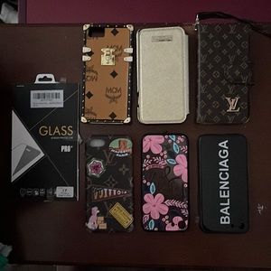 iPhone assorted cases